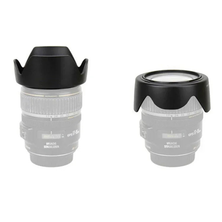 NIKON AF-S NIKKOR 18-55mm DX / NIKON AF-S DX NIKKOR 18-55mm f/3.5-5.6G VR レンズ用 HB-45II レンズフードシェード、HB-45II