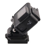 GP193 アルミ合金ヘルメット自撮りスタンド GoPro、Insta360、DJIおよびその他アクションカメラ用、GP193