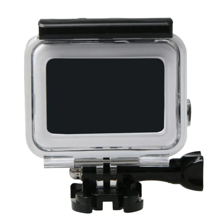 GoPro HERO6 /5 ブラック用 60m 防水ハウジング ダイビングケース タッチスクリーンバックドア＆フィルター / バックル ベーシックマウント＆ネジ付き、レンズ分解不要、60m 防水