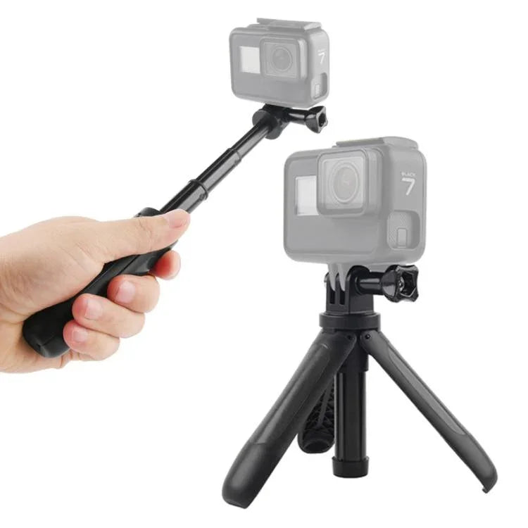 GP446 多機能ミニ固定三脚 GoPro、Insta360、DJIおよびその他のアクションカメラ用, GP446（ブラック）、GP446（グレー）、GP446（ブルー）、GP446（レッド）