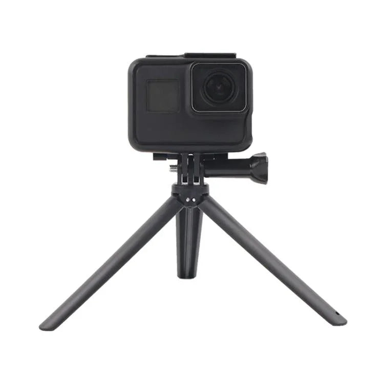 GP456 GoPro、Insta360、DJIおよびその他のアクションカメラと4-6.8インチスマホ用 三脚ブラケット、GP456