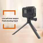 GP456 GoPro、Insta360、DJIおよびその他のアクションカメラと4-6.8インチスマホ用 三脚ブラケット、GP456