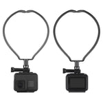 GP458 カメラネック固定撮影ブラケット GoPro、Insta360、DJIおよびその他のアクションカメラ用