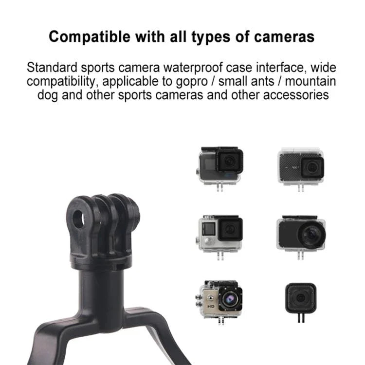 GP458 カメラネック固定撮影ブラケット GoPro、Insta360、DJIおよびその他のアクションカメラ用
