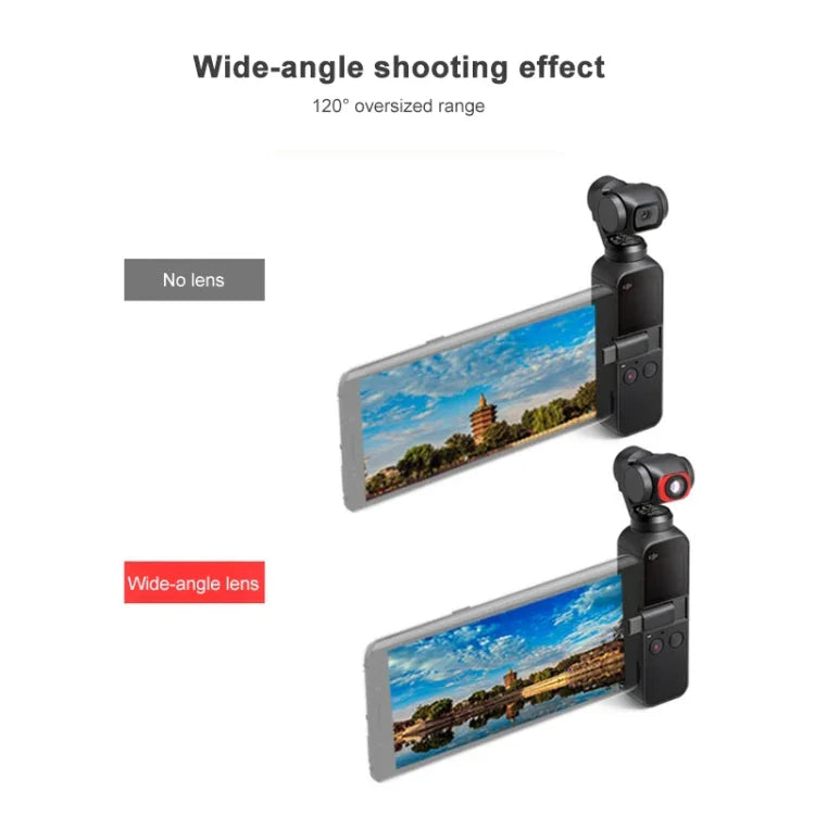 JSR 5-in-1 CR 超広角レンズ 12.5X マクロレンズ + CPLレンズ + スター + ND16 レンズフィルターセット DJI OSMO Pocket用, マクロレンズ+CPL+スター+ND16+CR