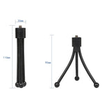 ミニメタルデスクトップ三脚マウント UNC1/4ネジインターフェース 最大荷重: 0.6kg, ミニメタルデスクトップ
