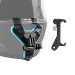 ヘルメットベルトマウント + スマホクランプマウント GoPro、Insta360、DJIおよびその他アクションカメラ用, ヘルメットベルトマウント + スマホクランプ
