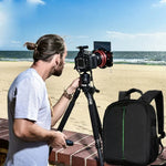 DL-B028 ポータブルカジュアルスタイル 防水 傷防止 アウトドアスポーツバックパック SLRカメラバッグ 携帯電話バッグ GoPro、SJCAM、Nikon、Canon、Xiaomi Xiaoyi YI、iPad、Apple、Samsung、Huawei対応 サイズ: 27.5 * 12.5 * 34 cm