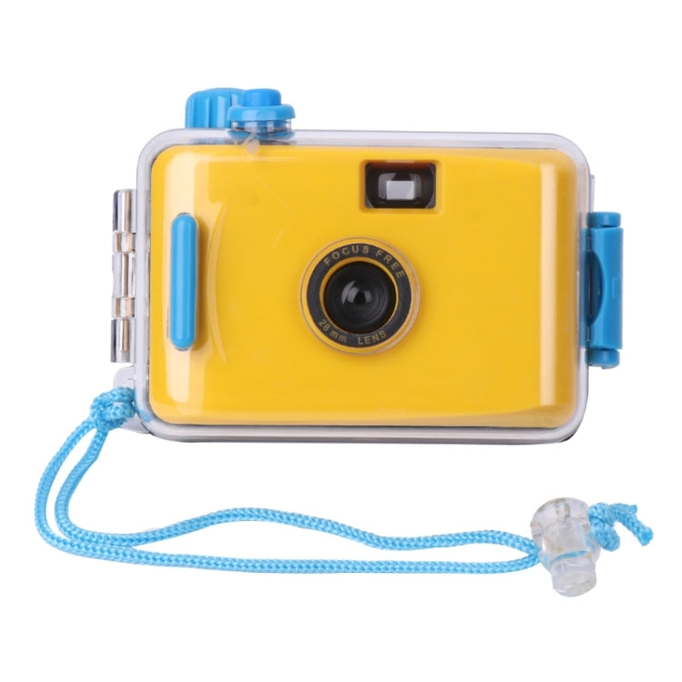 SUC4 5m防水 レトロフィルムカメラ ミニコンパクトカメラ 子供用、ブラック、ブラックホワイト、ダークブルー、オレンジ、ピンク、パープル、シアン、レッド、ベビーブルー、ホワイト、イエロー
