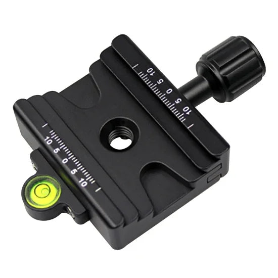 FCD-1 二重用途ノブ クイックリリースクランプアダプタープレート 39mm Arca / 32mm SLIDEFIXクイックリリースプレート用 FCD-1