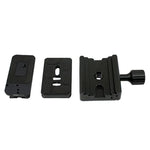 FCD-1 二重用途ノブ クイックリリースクランプアダプタープレート 39mm Arca / 32mm SLIDEFIXクイックリリースプレート用 FCD-1