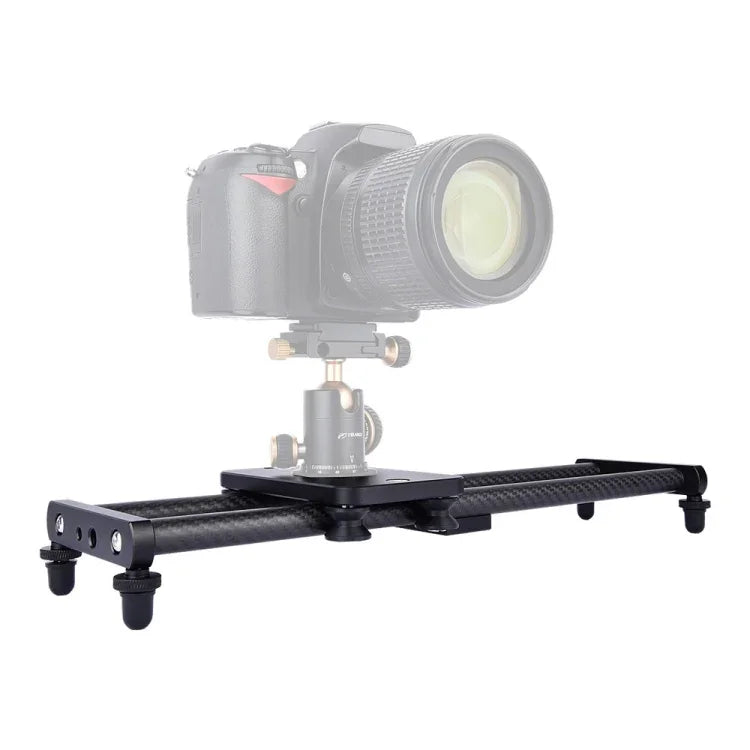 YELANGU L40T 40cm カーボンファイバースライドレールトラック SLRカメラ / ビデオカメラ用 L40T 40cm