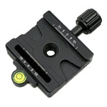 Arca Swiss / RRS / SUNWAYFOTOクイックリリースプレート用FMA-60二重用途ノブクイックリリースクランプアダプタープレートマウント, FMA-60