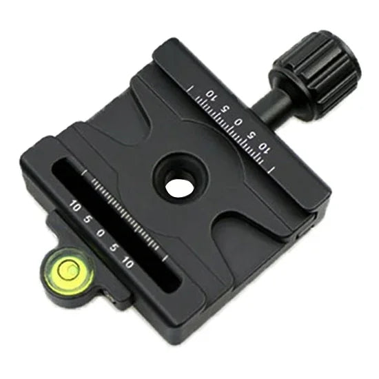 Arca Swiss / RRS / SUNWAYFOTOクイックリリースプレート用FMA-60二重用途ノブクイックリリースクランプアダプタープレートマウント, FMA-60
