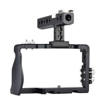 YELANGU C6 カメラビデオケージハンドルスタビライザー Sony A6000 / A6300 / A6500 / A6400用、ハンドルスタビライザー
