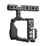 YELANGU C6 カメラビデオケージハンドルスタビライザー Sony A6000 / A6300 / A6500 / A6400用、ハンドルスタビライザー