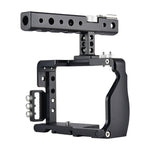 YELANGU C6 カメラビデオケージハンドルスタビライザー Sony A6000 / A6300 / A6500 / A6400用、ハンドルスタビライザー
