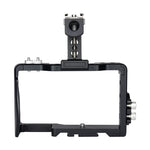 YELANGU C6 カメラビデオケージハンドルスタビライザー Sony A6000 / A6300 / A6500 / A6400用、ハンドルスタビライザー