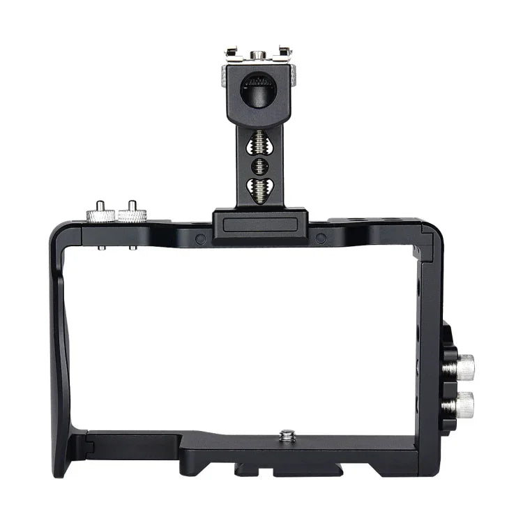 YELANGU C6 カメラビデオケージハンドルスタビライザー Sony A6000 / A6300 / A6500 / A6400用、ハンドルスタビライザー