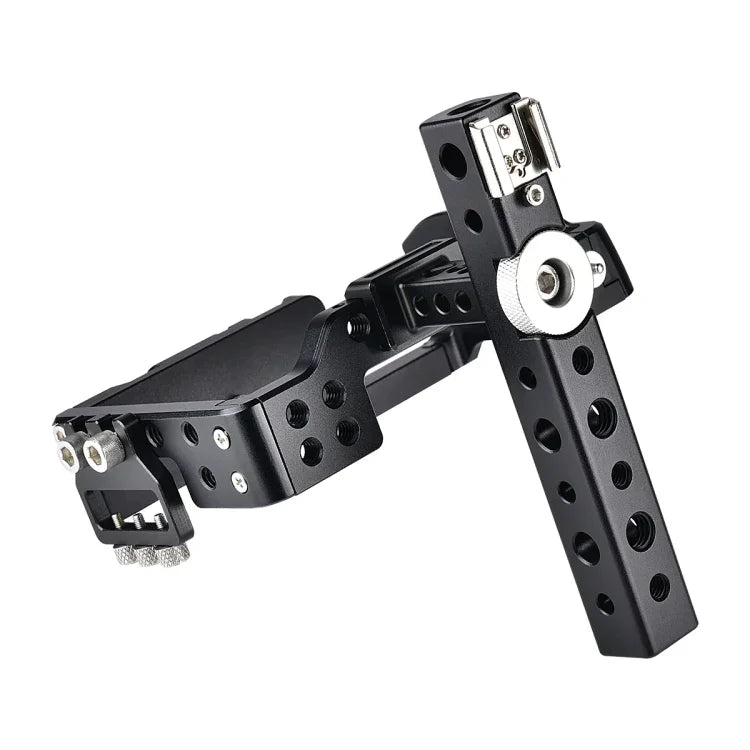 YELANGU C6 カメラビデオケージハンドルスタビライザー Sony A6000 / A6300 / A6500 / A6400用、ハンドルスタビライザー