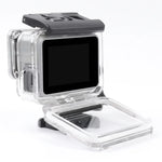 GoPro HERO7 ホワイト / シルバー用 スケルトンハウジング サイドホロー保護ケース バックル付き ベーシックマウント＆ネジ、サイドホロー
