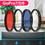RUIGPRO GoPro HERO 7/6/5用 プロフェッショナル 52mm CPLレンズフィルター フィルターアダプターリング＆レンズキャップ付き、CPLレンズ