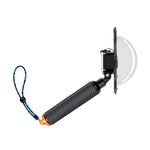RUIGPRO 浮遊型ハンドグリップドームポート 水中ダイビングカメラレンズ透明カバー DJI Osmo Action用, Osmo Action