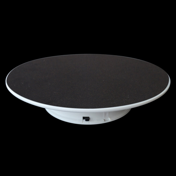 25cm 360度電動回転ターンテーブルディスプレイスタンド ビデオ撮影小道具用ターンテーブル、耐荷重3kg、バッテリー駆動、25cm/バッテリー駆動(B)、25cm/バッテリー駆動(BW)、25cm/バッテリー駆動(W)