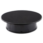 20cm 360度電動回転ターンテーブルディスプレイスタンド 写真・ビデオ撮影小道具用ターンテーブル、耐荷重1.5kg、バッテリー＆USB駆動、20cm/バッテリーまたはUSB駆動(B)、20cm/バッテリーまたはUSB駆動(W)、20cm/バッテリーまたはUSB駆動(W+B)