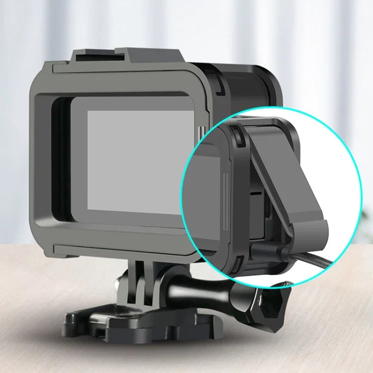 RUIGPRO GoPro HERO8 Black用 スタンダードボーダー PC ABSフレームマウント保護ケース