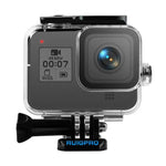RUIGPRO GoPro HERO8 Black用 45m防水ハウジング保護ケース（バックル付き）ベーシックマウント＆ネジ付き、RUIGPRO GoPro HERO8 Black用