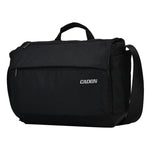 CADeN K12 ポータブルカメラバッグケース ショルダーメッセンジャーバッグ 三脚ホルダー付き Nikon、Canon、Sony、DSLR / SLRカメラ用