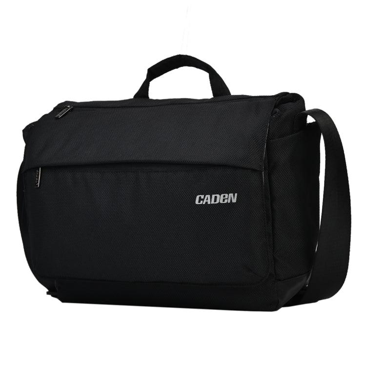 CADeN K12 ポータブルカメラバッグケース ショルダーメッセンジャーバッグ 三脚ホルダー付き Nikon、Canon、Sony、DSLR / SLRカメラ用