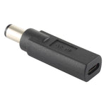 USB-C / Type-C メス から 7.4 x 5.0mm オスプラグ アダプターコネクター HP用, 7.4 x 5.0mm (HP)