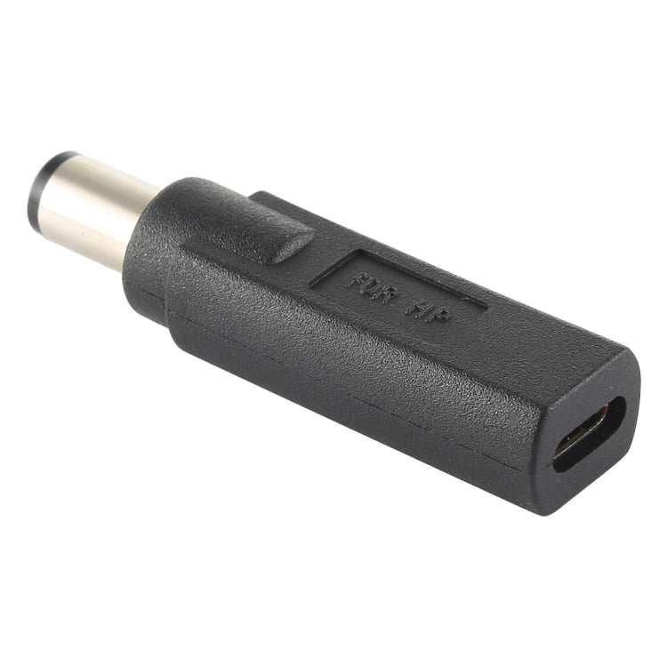 USB-C / Type-C メス から 7.4 x 5.0mm オスプラグ アダプターコネクター HP用, 7.4 x 5.0mm (HP)