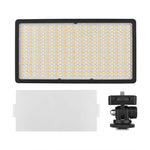 LED01 416 LEDs 3600LM プロフェッショナルVlog撮影ビデオ＆フォトスタジオライト Canon / Nikon DSLRカメラ用、416 LED