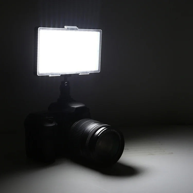 LED01 416 LEDs 3600LM プロフェッショナルVlog撮影ビデオ＆フォトスタジオライト Canon / Nikon DSLRカメラ用、416 LED