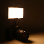 LED01 416 LEDs 3600LM プロフェッショナルVlog撮影ビデオ＆フォトスタジオライト Canon / Nikon DSLRカメラ用、416 LED