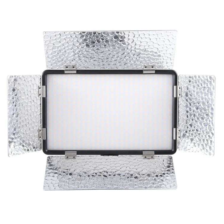 LED01 520 LEDs 4100LM プロフェッショナルVlog撮影ビデオ＆フォトスタジオライト Canon / Nikon DSLRカメラ用、520 LED