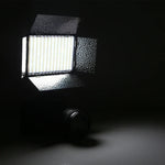 LED01 520 LEDs 4100LM プロフェッショナルVlog撮影ビデオ＆フォトスタジオライト Canon / Nikon DSLRカメラ用、520 LED