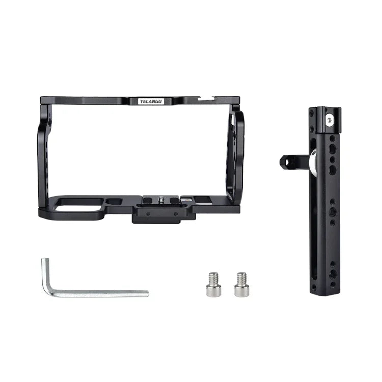 YELANGU C9-A YLG0911A ハンドルビデオカメラケージスタビライザー DJI BMPCC 4K用、C9-A
