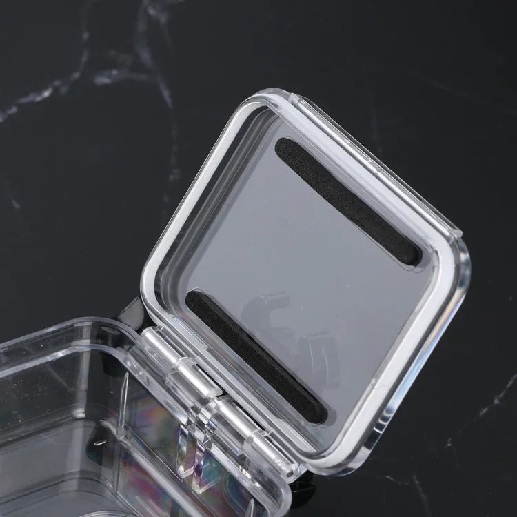 GoPro HERO8 Black用 45m防水ハウジング保護ケース（バックル付き）ベーシックマウント＆ネジ付き、GoPro HERO8 Black用