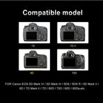 LP-E6 デジタルカメラ一眼レフバッテリー デジタルLCD充電器 Canonシリーズ用, LP-E6