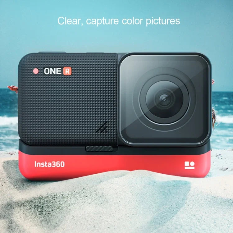 Insta 360 One R 4K用 レンズ＋液晶ディスプレイ用強化ガラスフィルム, Insta 360 One R 4K用