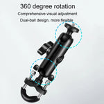 9cm連結ロッド 20mmボールヘッド バイク用ハンドルバー固定マウントホルダー 三脚アダプター＆ネジ付き GoPro、Insta360、DJIおよびその他アクションカメラ用, 9.5cm連結ロッドホルダー