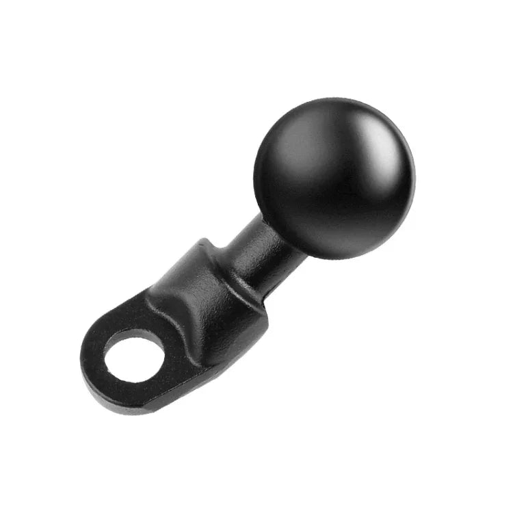 25mm ボールヘッド バイク用バックミラー ネジ穴固定マウントホルダー GoPro、Insta360、DJI 他アクションカメラ対応, 25mm ボールヘッド 1cm ネジ穴