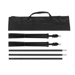 200x200cm フォトスタジオ背景サポートスタンド バックドロップクロスバーブラケットキット、200x200cm