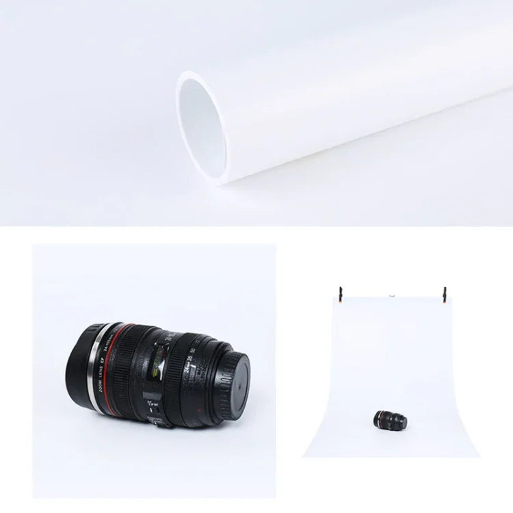 70x200cm T字型フォトスタジオ背景サポートスタンド バックドロップクロスバーブラケットキット 70x140cm 黒 / 白PVCバックドロップ付き、70x200cm バックドロップ付き