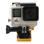 バイク用バックミラー CNCアルミ合金製スタンド固定ブラケット GoPro、Insta360、DJI 他アクションカメラ対応