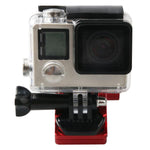 バイク用バックミラー CNCアルミ合金製スタンド固定ブラケット GoPro、Insta360、DJI 他アクションカメラ対応